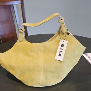 M.I.L.A Suade Handbag